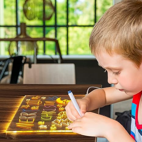 The GlowPad LED Board - Boost Focus, Mess-Free Creativity + 50% OFF