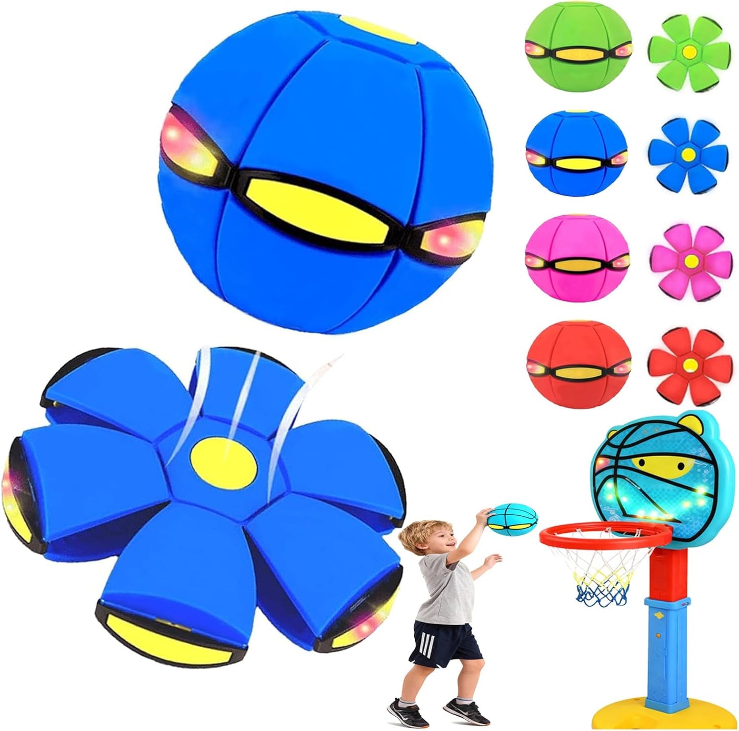 The FlexFlight Metaball - Bouncy Ball, Flying Saucer, and Educational Fun + 50% OFF
