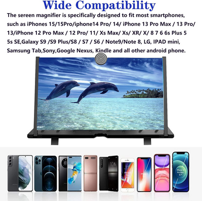 The CineView Screen Magnifier - Your Phone, Now a Mini Theater + LAST DAY 50% OFF