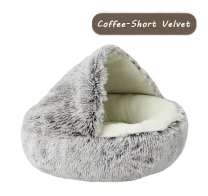 The CozyCave Pet Bed - Anxiety-Free, Cozy Sleep + 50% OFF