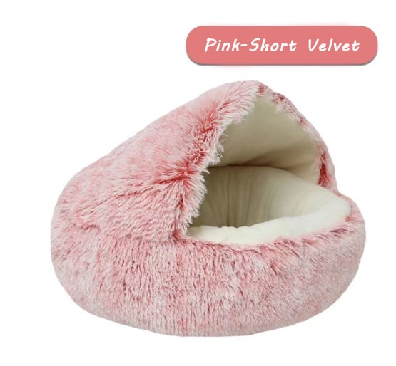 The CozyCave Pet Bed - Anxiety-Free, Cozy Sleep + 50% OFF