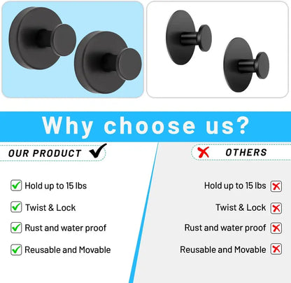 The FlexMount Hooks - No Tools, No Holes, No Hassle + 50% OFF