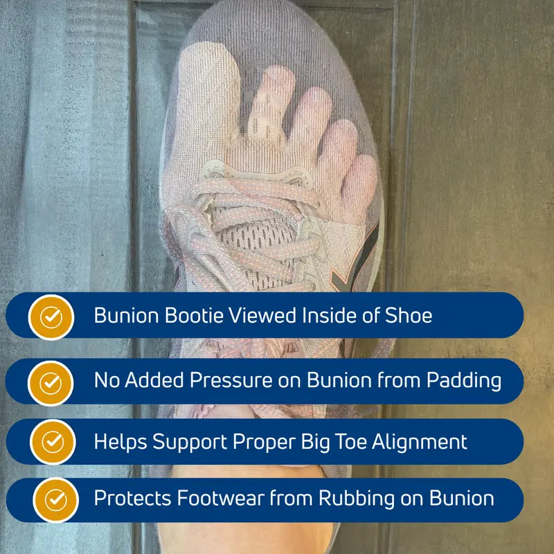 Stridewell™ – Ultra-Thin Bunion Corrector Sleeve for Big Toe Alignment & All-Day Comfort + 50% OFF