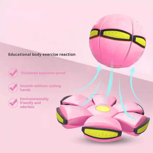 The FlexFlight Metaball - Bouncy Ball, Flying Saucer, and Educational Fun + 50% OFF