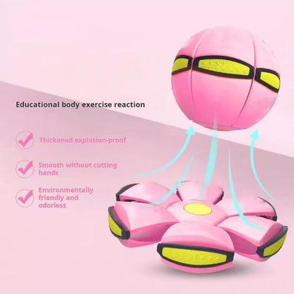 The FlexFlight Metaball - Bouncy Ball, Flying Saucer, and Educational Fun + 50% OFF
