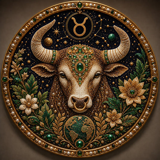 Perlune – 3D Pearl Mosaic Zodiac Art Kit, All 12 Star Signs + 50% OFF