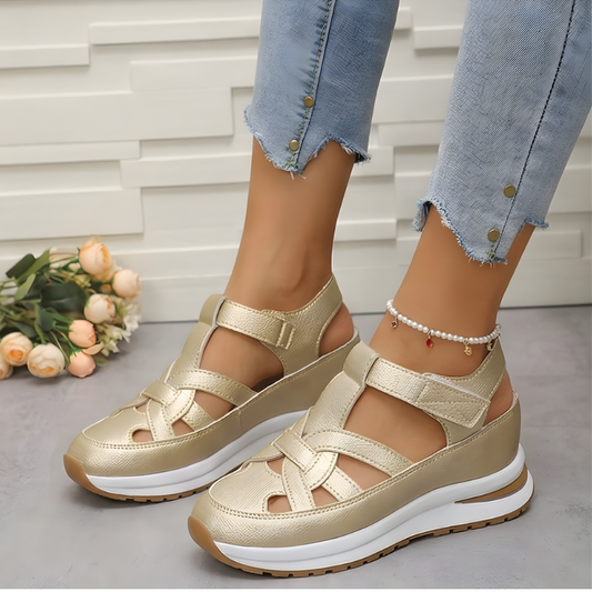 Soléase™ – Supportive Comfort Wedge Sandals for Women + 50% OFF