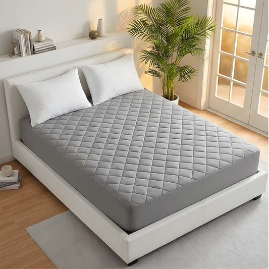 Cocoon™ – Quilted Waterproof Mattress Protector with Deep-Pocket Fit + 50% OFF