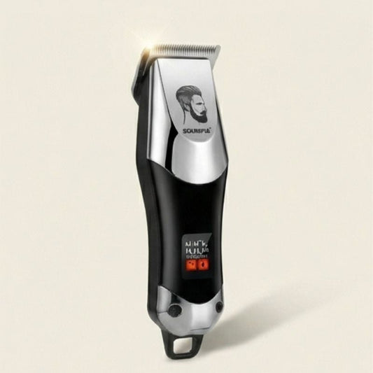 Bladwick™ – LCD Display, Stainless Steel Men's Hair Clippers & Beard Trimmer + 50% OFF