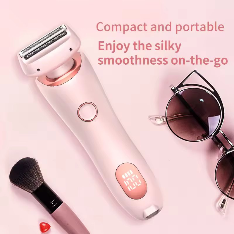 The AuraSmooth 2-in-1 Shaver - Painless Smoothness, Anywhere Comfort + 50% OFF