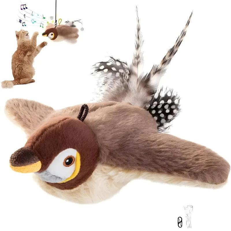 The FeatherFly Chirp Toy - Unleash Your Cat's Inner Hunter + 50% OFF
