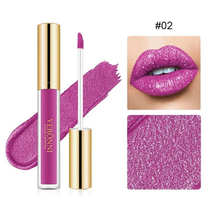 DiamondShine Liquid Lipstick - 16-Hour Shine, All-Day Comfort - 1+1 FREE