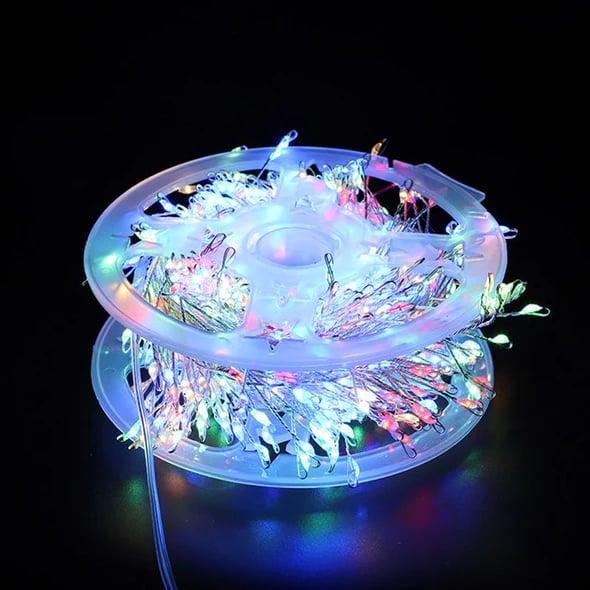 The SparkleWave Fairy Lights - IP44 Waterproof, 8 Dynamic Modes, and Energy Efficient + 50% OFF