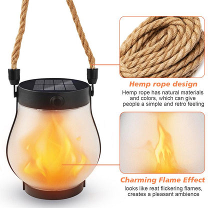 The EverFlame Solar Lantern - A Perfect Flame, Every Night + 50% OFF
