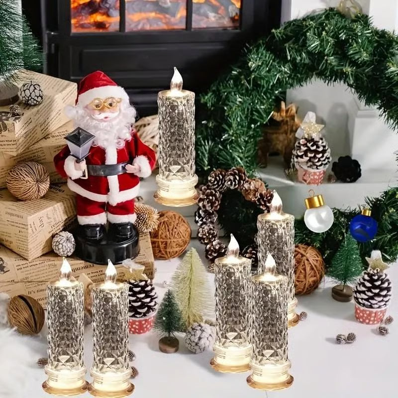 The CrystalGlitter Candle - A Dazzling, Color-Changing Glow + 50% OFF