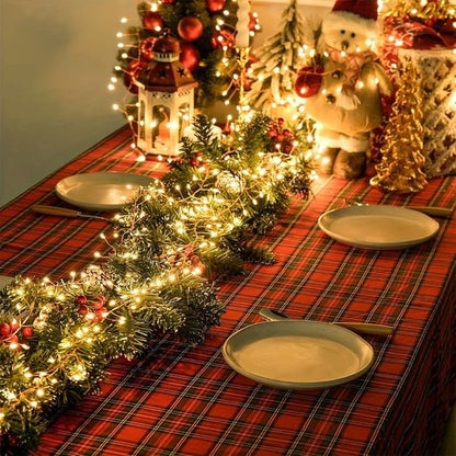 The SparkleWave Fairy Lights - IP44 Waterproof, 8 Dynamic Modes, and Energy Efficient + 50% OFF