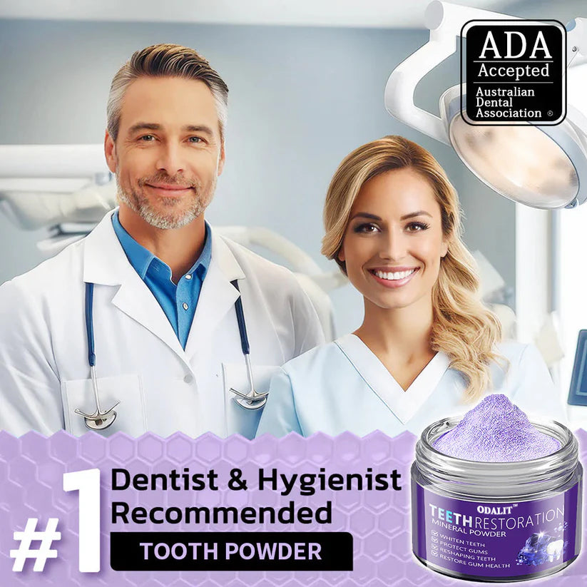 The RestoreGum Mineral Powder - Dentist-Approved, TGA Recommended for Gum & Tooth Repair + 50% OFF