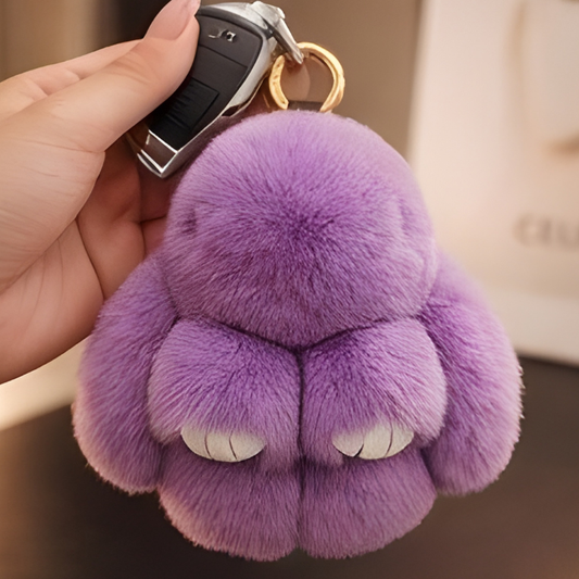 Velvetpaw™ – Ultra-Soft Plush Bunny Keychain with Collectible Tin Gift Box + 50% OFF