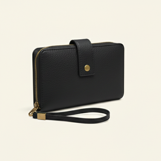 Bellmara™ – Vintage Two-Tone RFID Blocking Compact Leather Wallet + 50% OFF