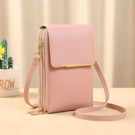 Roamwell™ – Touchscreen Window, RFID-Safe, 2-in-1 Crossbody Phone Bag for Women + 50% OFF