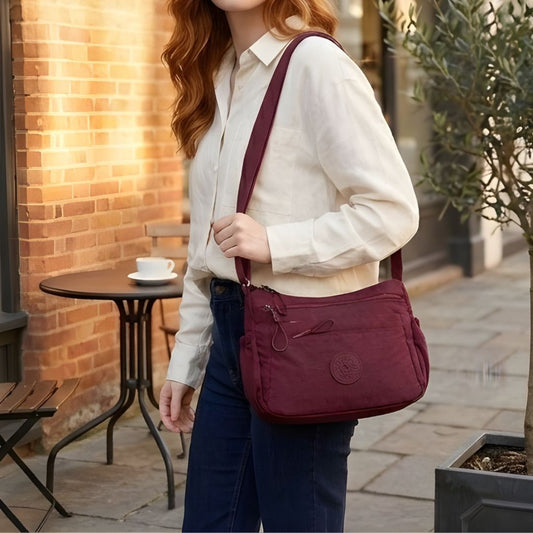 Satchell™ – Multi-Pocket Zipper Nylon Crossbody Bag for Women + 50% OFF
