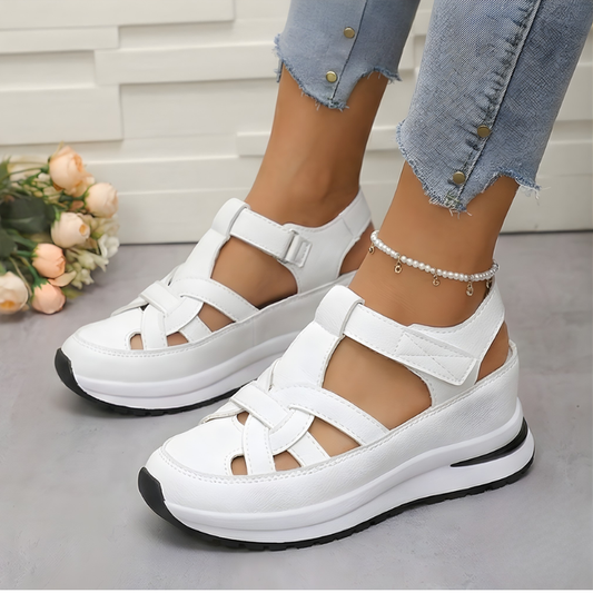 Soléase™ – Supportive Comfort Wedge Sandals for Women + 50% OFF