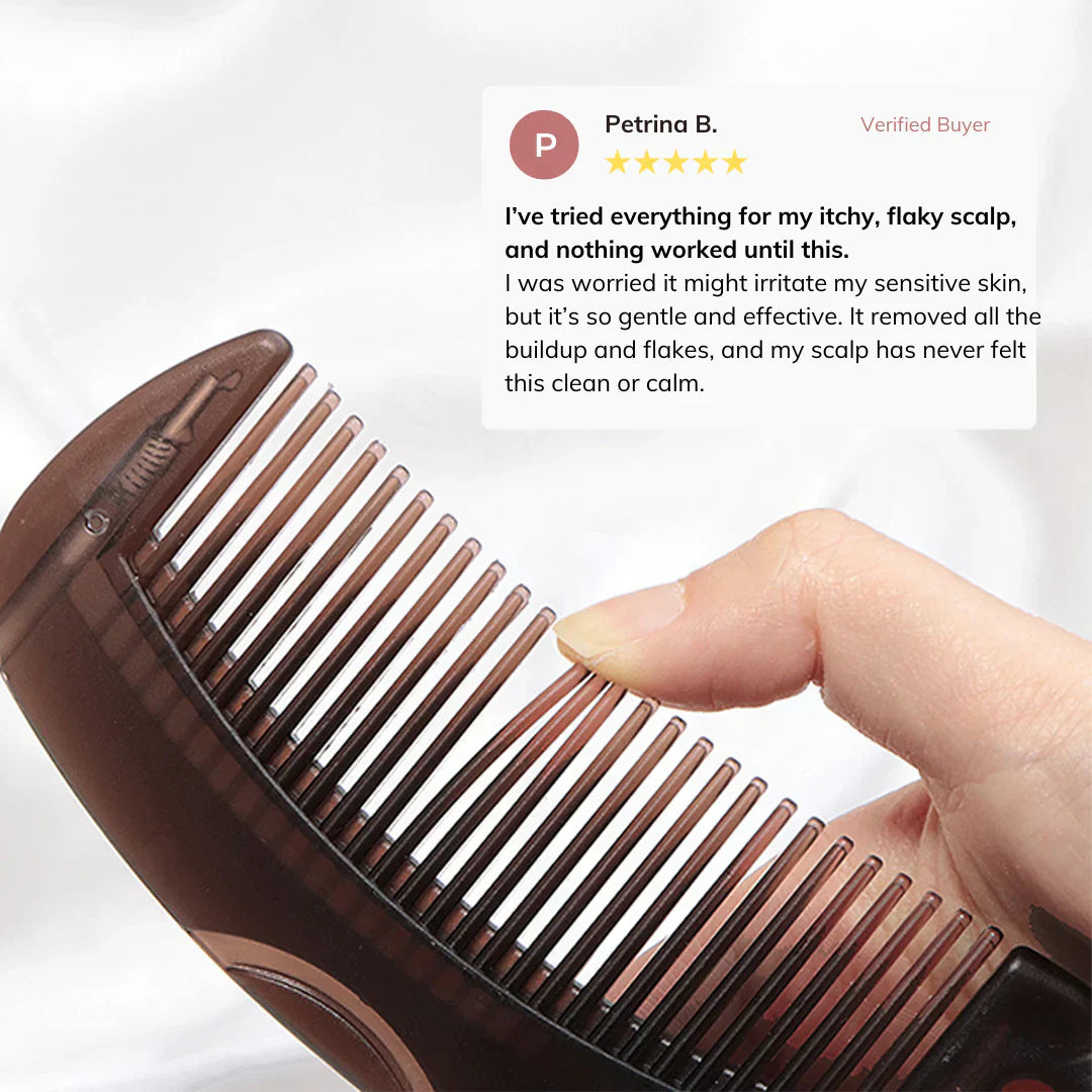 True-Roots Purifying Comb - End Flakes, Stop Itch - 50% OFF