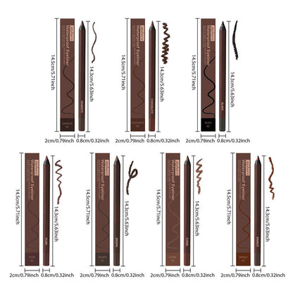 The AquaGlide Eyeliner - Ultra-Pigmented, Waterproof, and Beachproof + 1+1 FREE