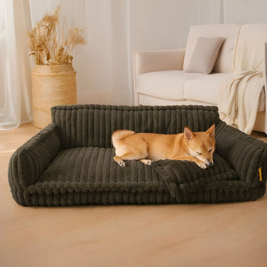 Embernest™ – Washable Orthopedic Sofa Dog Bed with Removable Pillow Cover + 50% OFF