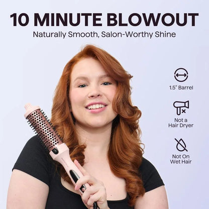 The AirFlow Thermal Brush - Salon Volume, Anywhere + 50% OFF