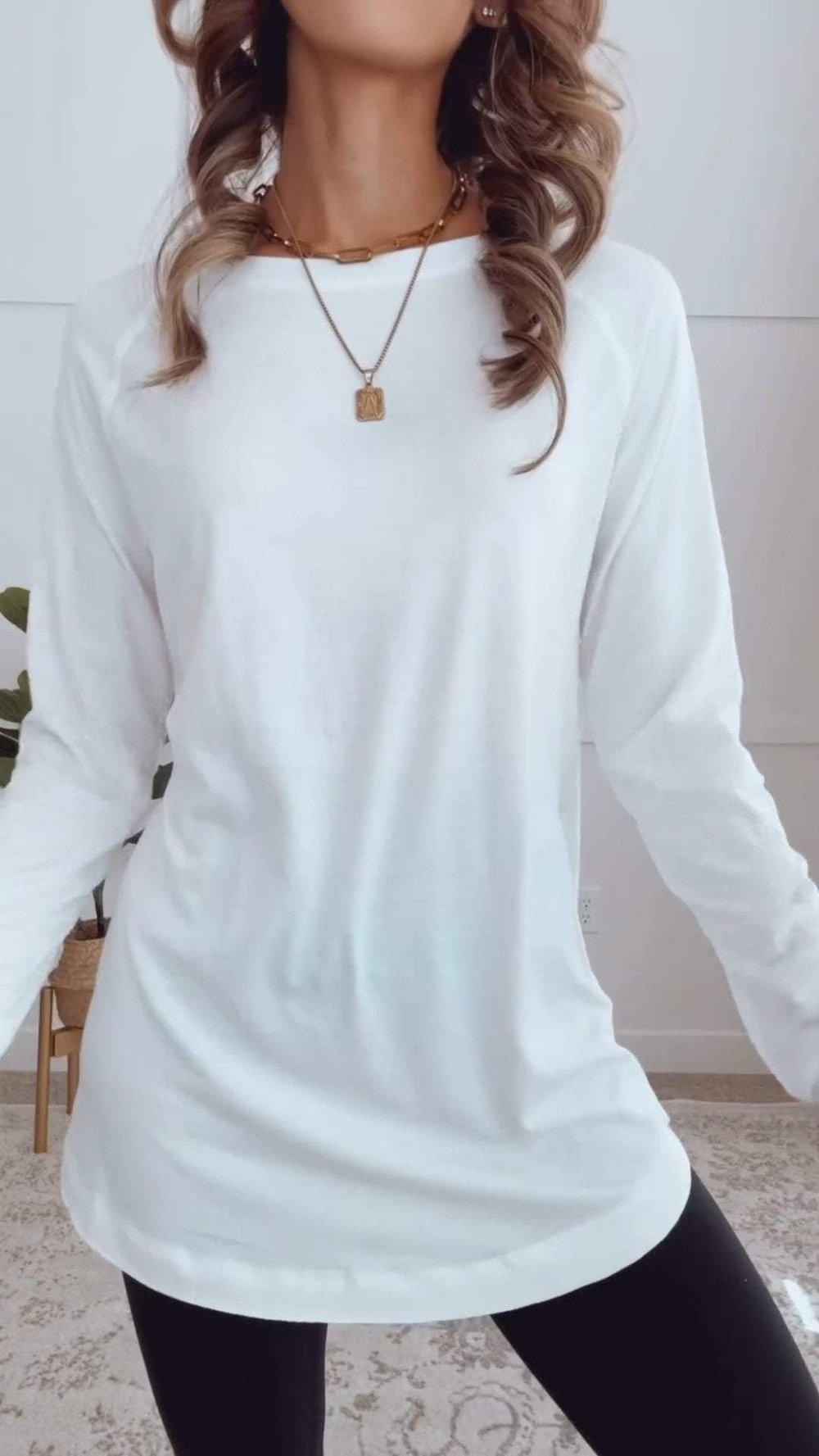 The Essential Crewneck Top - The Perfect Everyday Layer + 50% OFF