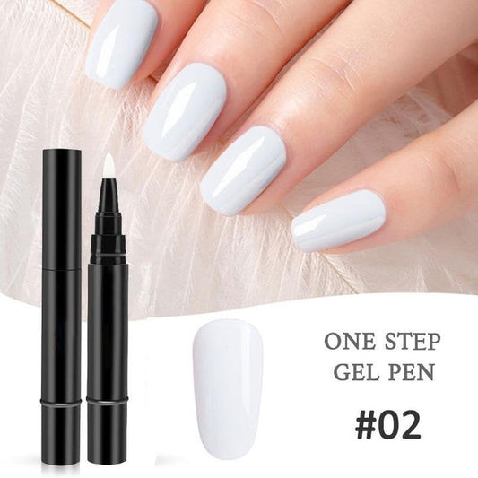 Glazelle – 18-Color One Step Gel Nail Pen Set with Mini UV Lamp +Bu 1 Get 1 FREE