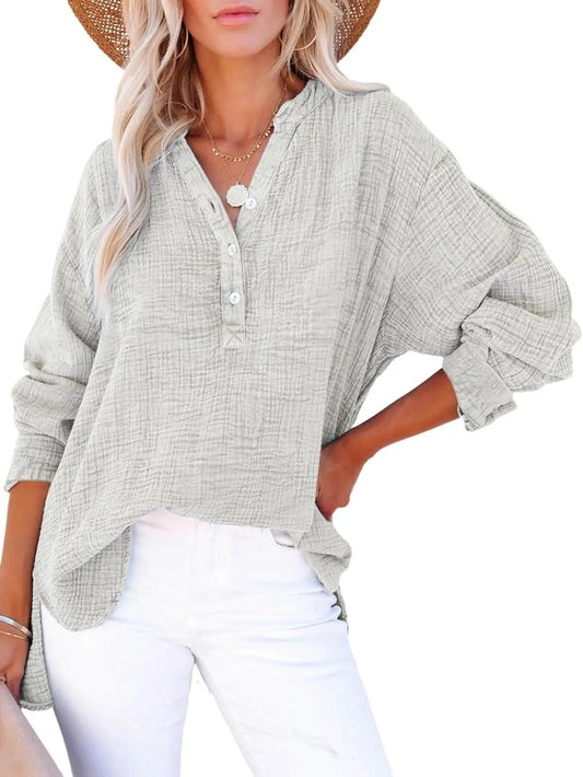 CloudWeave Effortless Chic Blouse + 50% OFF
