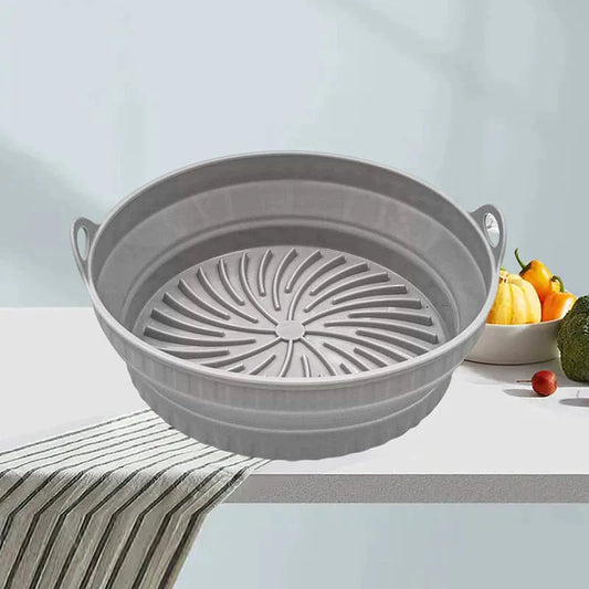 The AirCrisp Silicone Pan - Never Scrub Your Air Fryer Again - 1+1 FREE