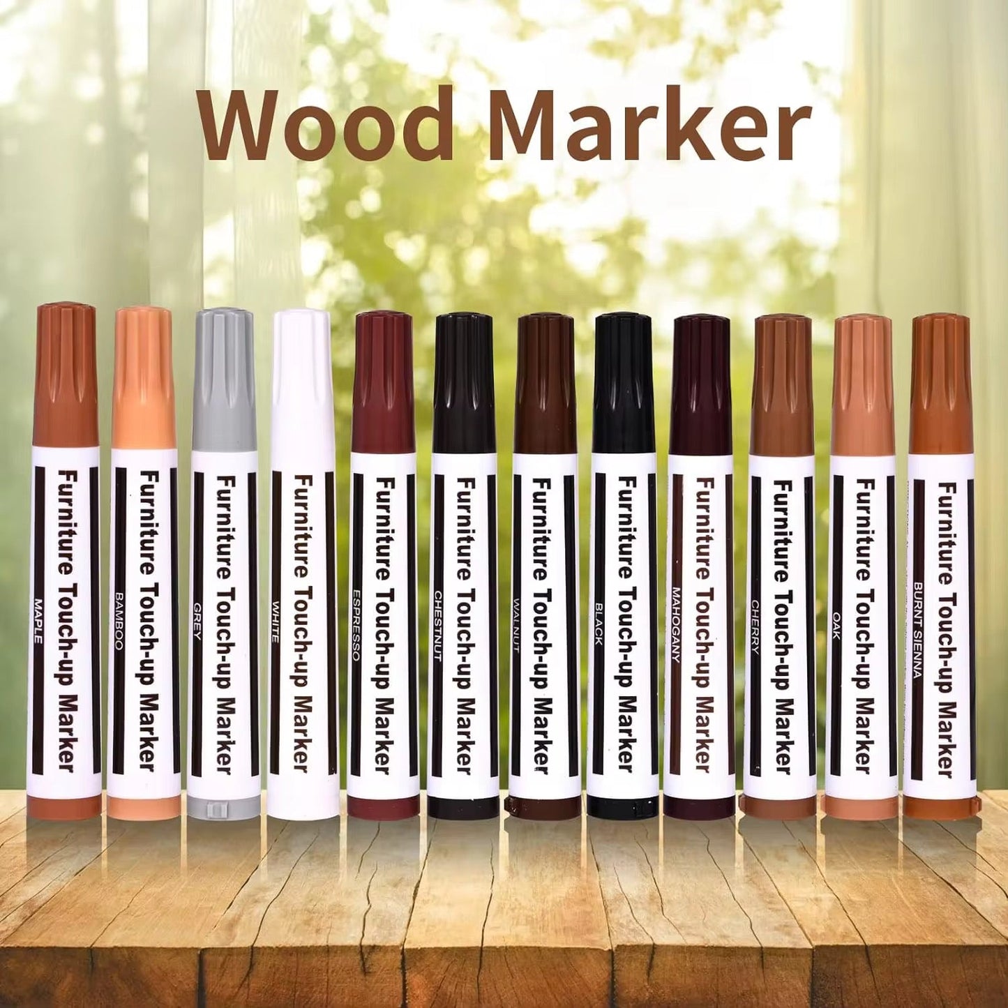 The AuraFix Furniture Kit – Wood Repair Marker Set for Instant Restoration + 50% OFF