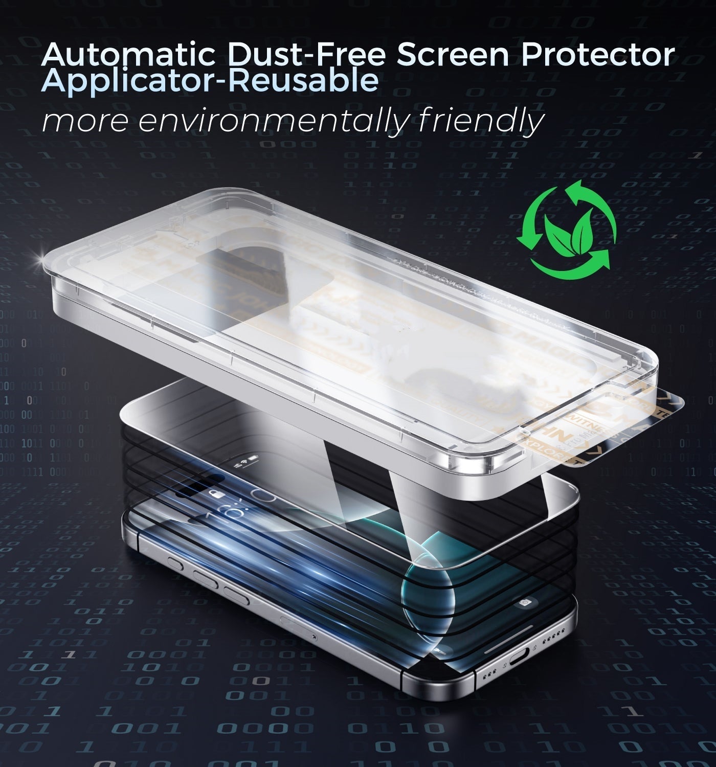 The Auto-Align Screen Protector - A Perfect, Bubble-Free Install + 50% OFF