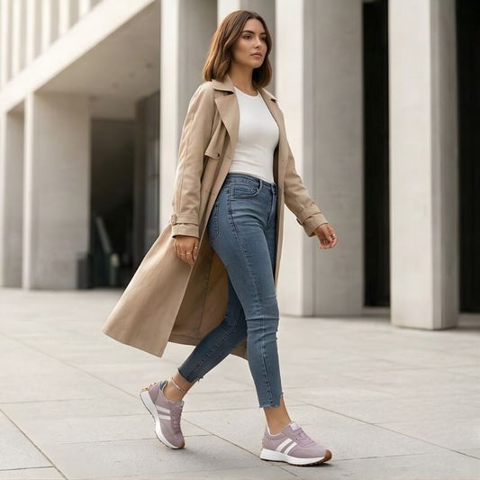 Veyra™ – Retro Platform Sneakers for Women | Height-Boosting, Non-Slip, All-Day Comfort + 50% OFF