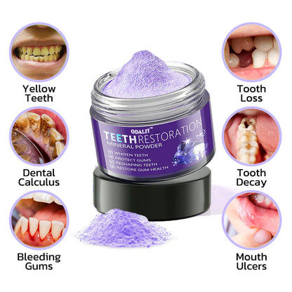 The RestoreGum Mineral Powder - Dentist-Approved, TGA Recommended for Gum & Tooth Repair + 50% OFF