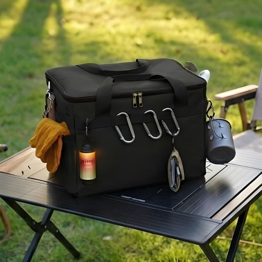 Ridgecache™ – Waterproof Foldable Camping Gear Organizer Bag + 50% OFF