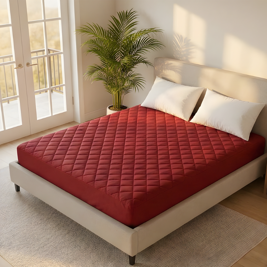 Cocoon™ – Quilted Waterproof Mattress Protector with Deep-Pocket Fit + 50% OFF