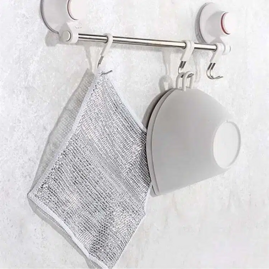 The Miracle Wire Cleaning Cloth - Tough on Grime, Gentle on Pans - 1+1 FREE