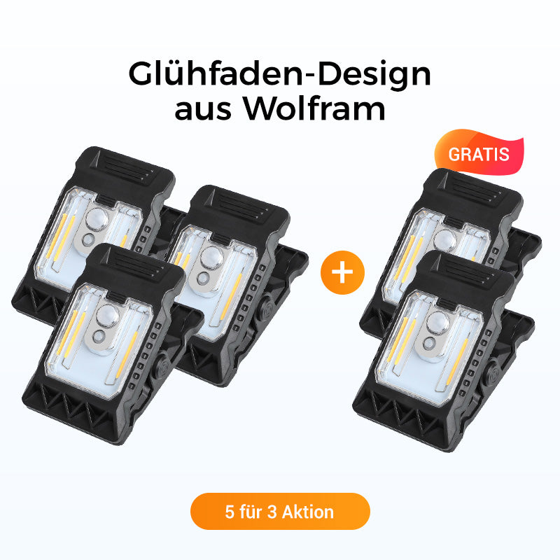 The SunClip Motion Light - Portable, Solar, and Hands + 1+1 FREE