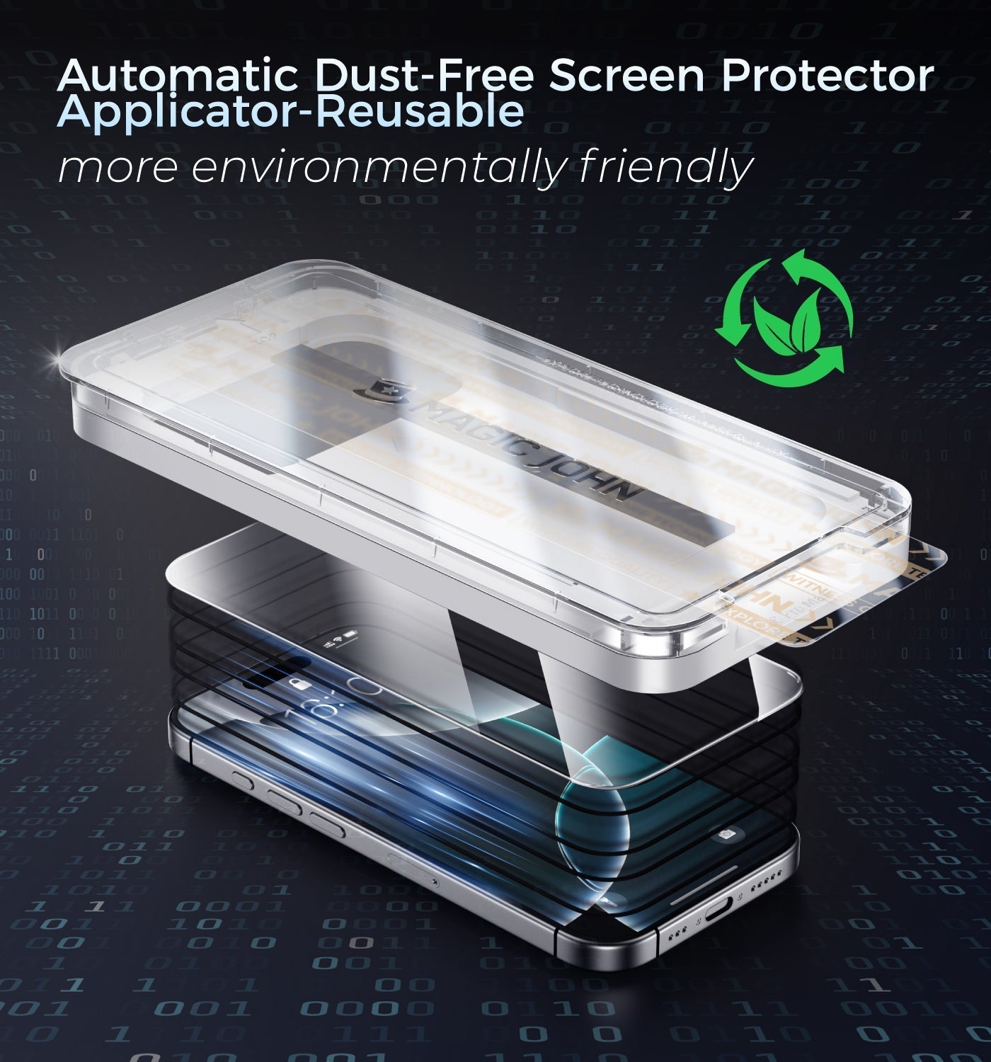 The Auto-Align Screen Protector - A Perfect, Bubble-Free Install + 50% OFF