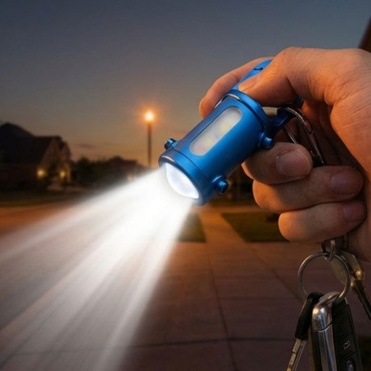 Arcvolt™ – 1200LM 3-in-1 Mini Keychain Flashlight with Power Bank + 50% OFF