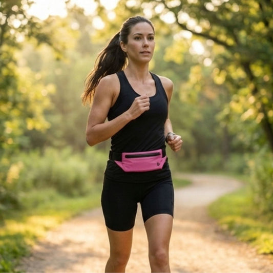 Stashrun™ – Waterproof Anti-Theft Running Belt Bag with Phone Pocket + 50% OFF