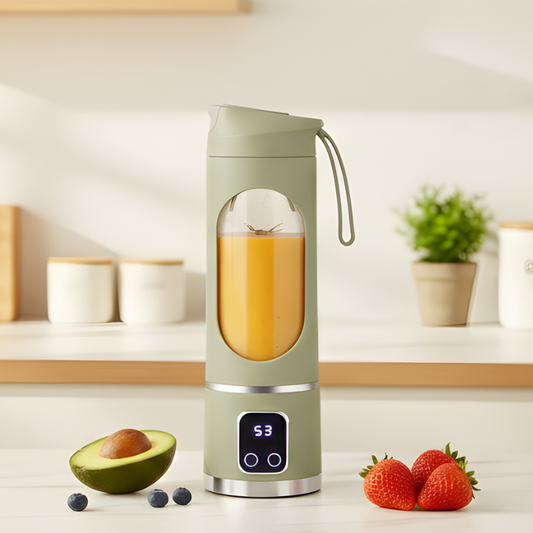 Sipcraft™ – Portable USB Rechargeable Blender with Digital Display (450ml) + 50% OFF