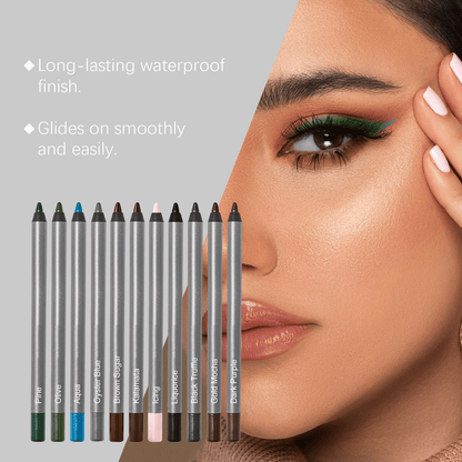 The AuraLock Eyeliner Duo - 1440-Minute Smudge-Proof, Precision Defined Eyes + 1+1 FREE
