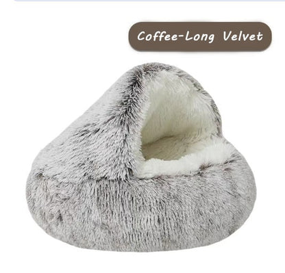 The CozyCave Pet Bed - Anxiety-Free, Cozy Sleep + 50% OFF