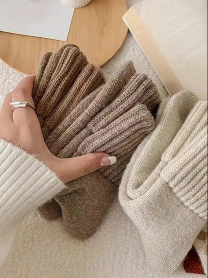 The CozyCloud Mid-Calf Socks - Ultra-Soft Warmth, Zero Itch, Perfect for Boots + 50% OFF