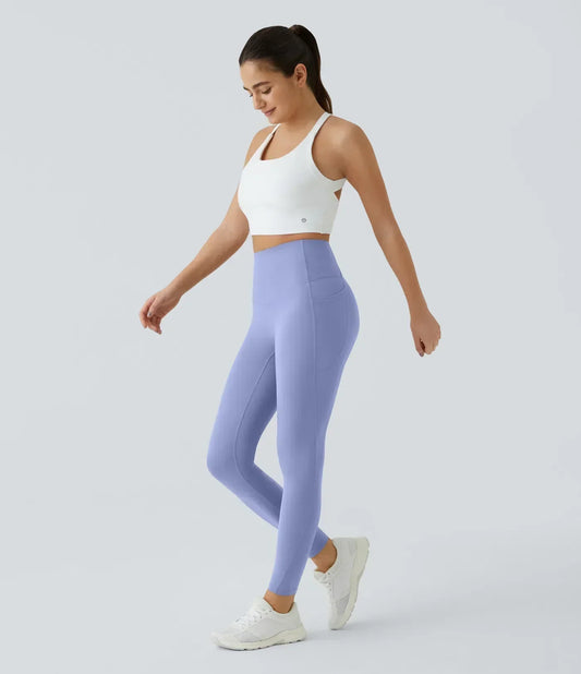 The SlimSculpt Leggings - High-Waisted, Waist Shaping, and Pocket Support + 50% OFF